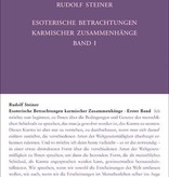 Rudolf Steiner, GA 235 Esoterische Betrachtungen karmischer Zusammenhänge. Erster Band