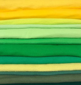 Flanel - Katoen - in alle kleuren van de regenboog