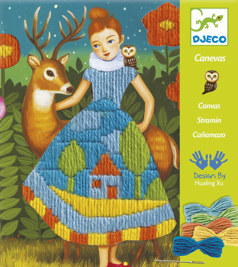 Djeco Djeco DIY  Workshop Borduren - Spansteek 6-11Y