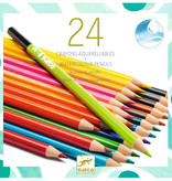 Djeco Djeco Aquarel Potloden - 24 stuks