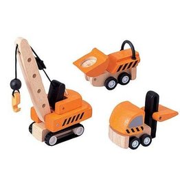 Plantoys PlanToys Mini Bouwwagens 3Y+