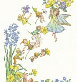 Molly Brett, Fairies With Bluebells, Primrose and Dasies PCE 290