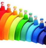 Grimms Grimms Regenboogvrienden - Regenboog kleuren - 12 popjes