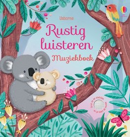 Rustig luisteren Muziekboek. Usborne geluidenboekje