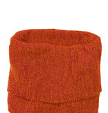 Disana Disana Tube scarf -100% wol - Orange/Bordeaux (973)