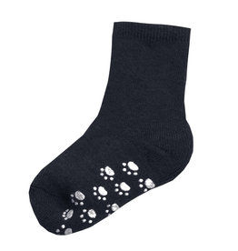 Joha Joha Wollen sokken met Anti-slip - Denim (60021)