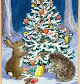 Molly Brett, Animal & birds decorating Christmas tree (PCE 269)