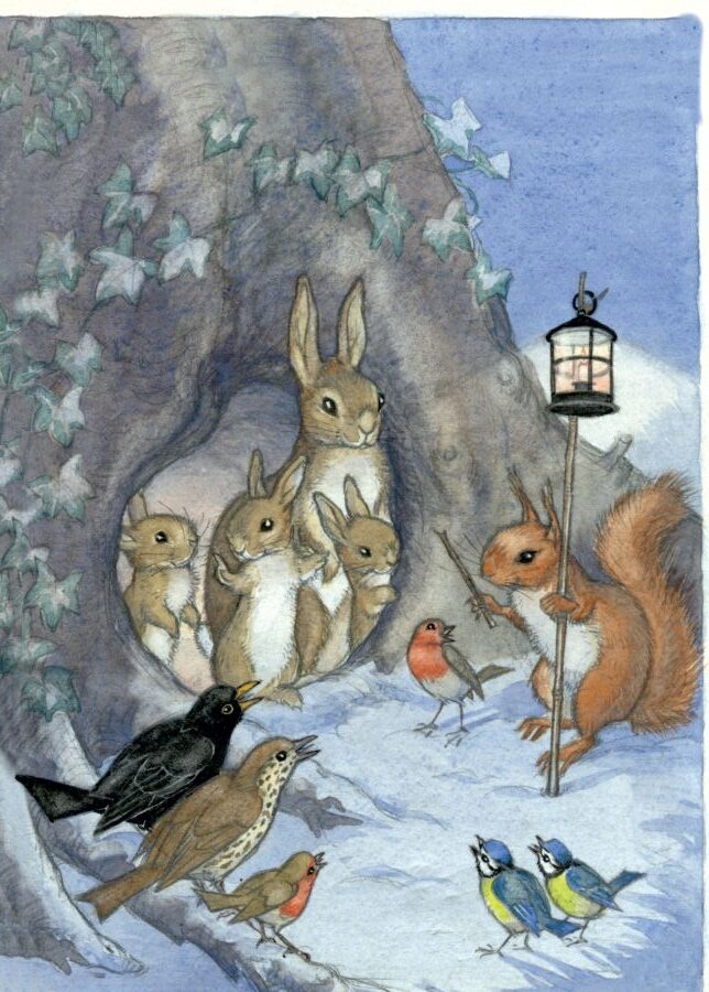 Molly Brett, a family of rabbits and other woodland creatures (PCE 273)