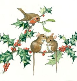 Molly Brett,christmas kissing mice (PCE 277)