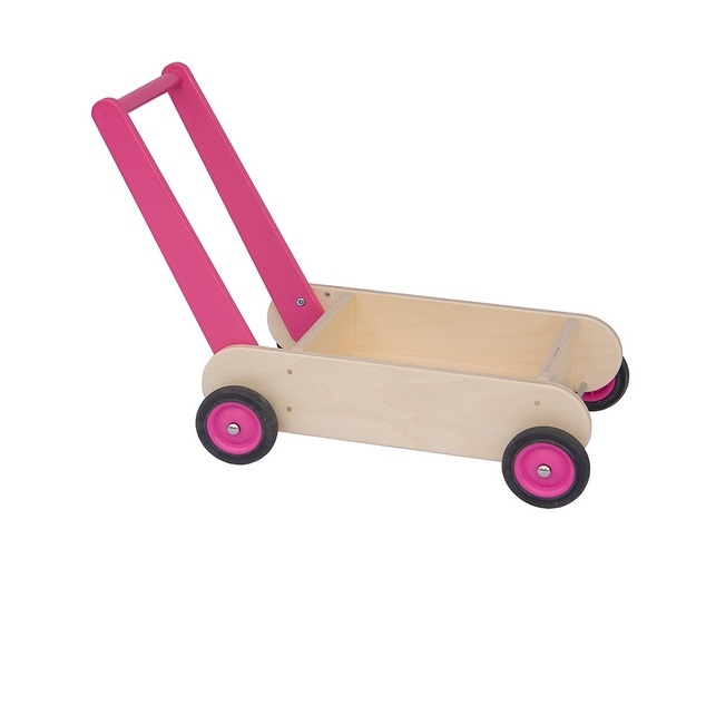 Loopwagen Roze  Van Dijk Toys