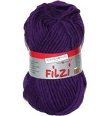 Filzi 100% Viltwol Paars  Bol 50 gram