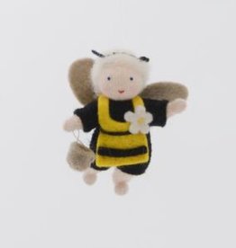 Zwarte Bij / Black Bee  6,5cm