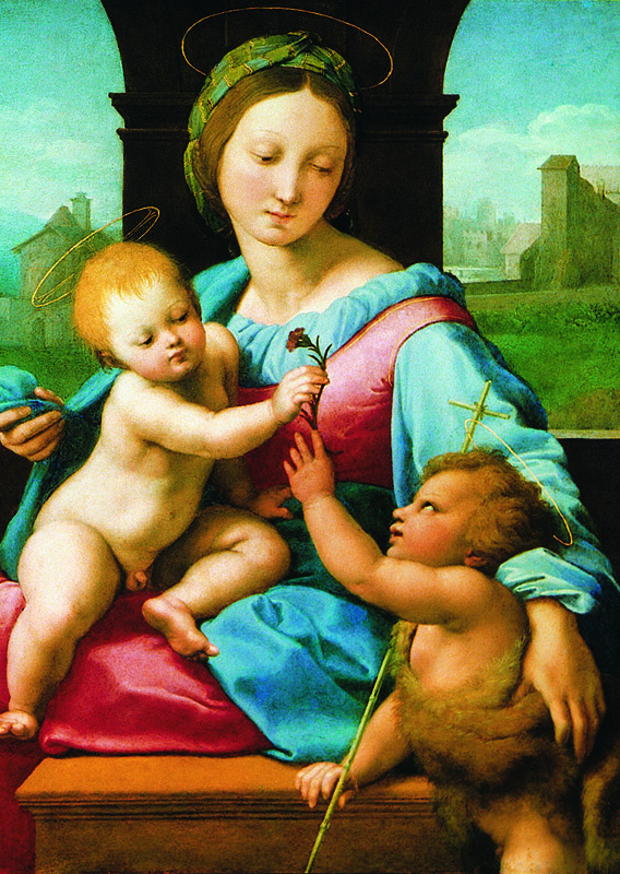 Rafaël,  Madonna Canigiani, ca. 1507/1508 (Raf 3632)