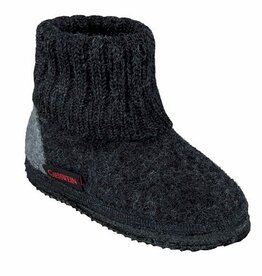 Giesswein Giesswein Pantoffels Kramsach  Kids donkergrijs 028