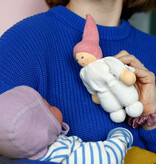 Nanchen Nänchen Natur - Lappenpopje  met armen en benen - Mutsje roze