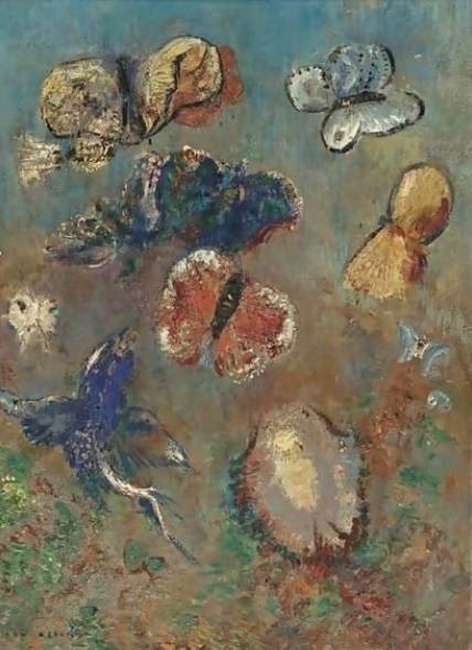 Odilon Redon, Vlinder (Papillons)