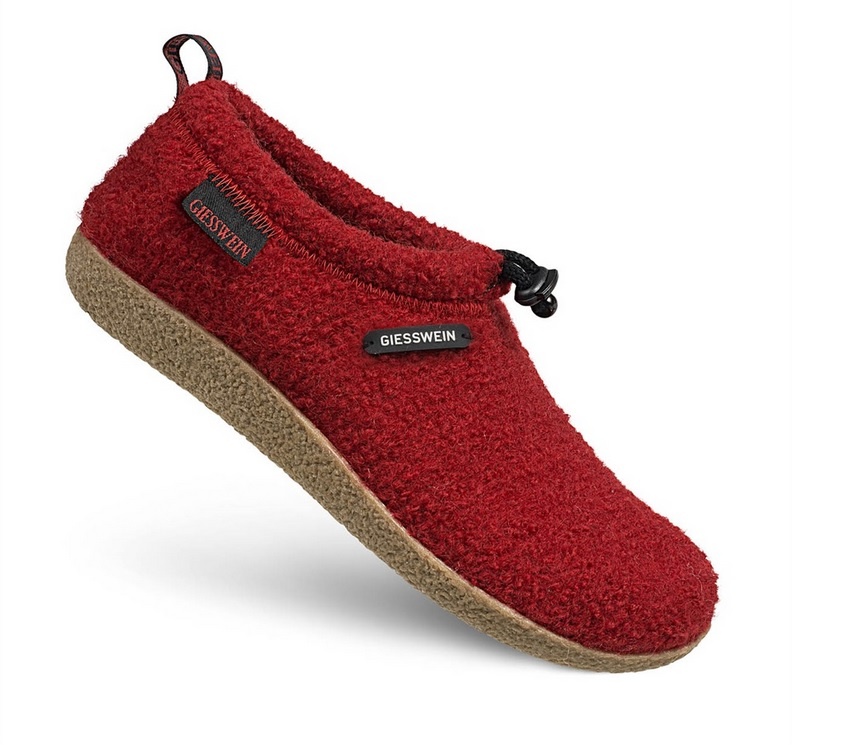 Giesswein Giesswein Vent pantoffels   Rood