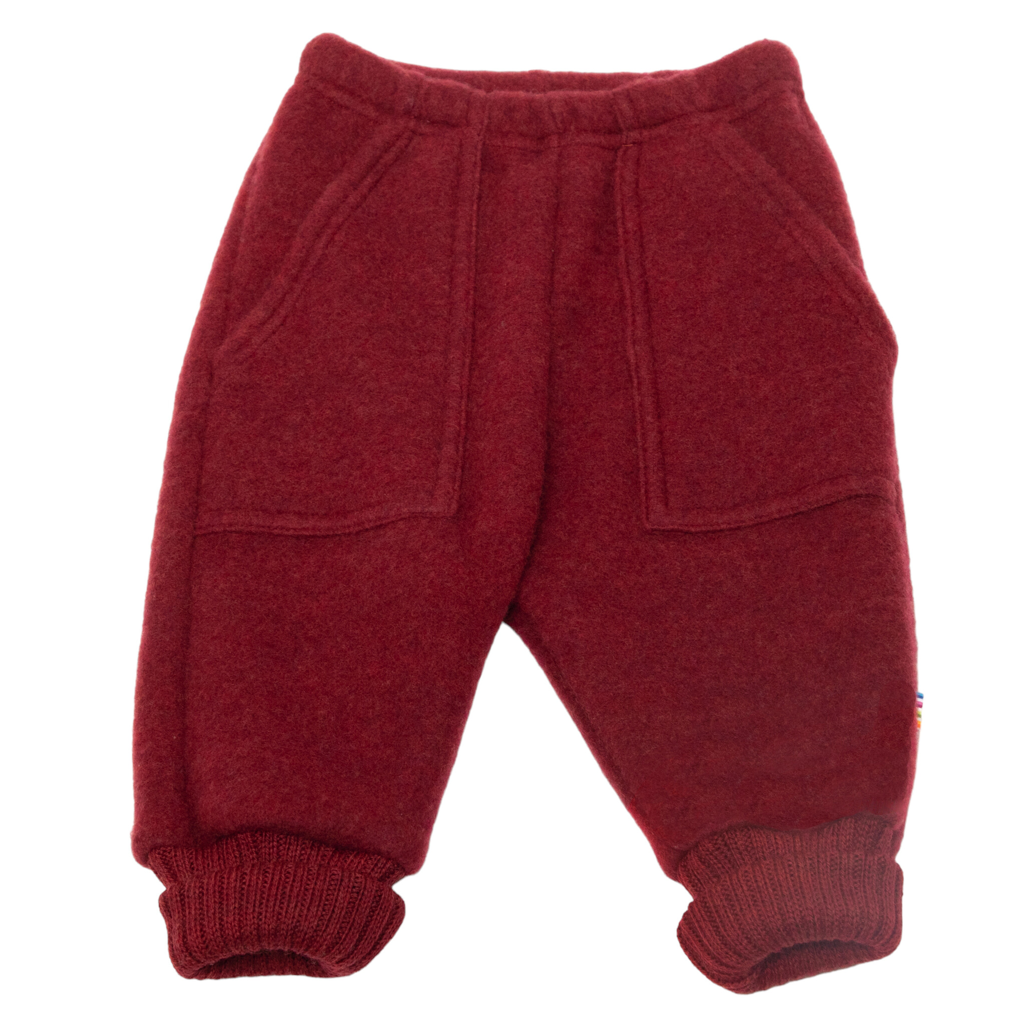 Joha *Limited Collection* Joha baby Wolfleece broek - Bordeaux  melange (16223)