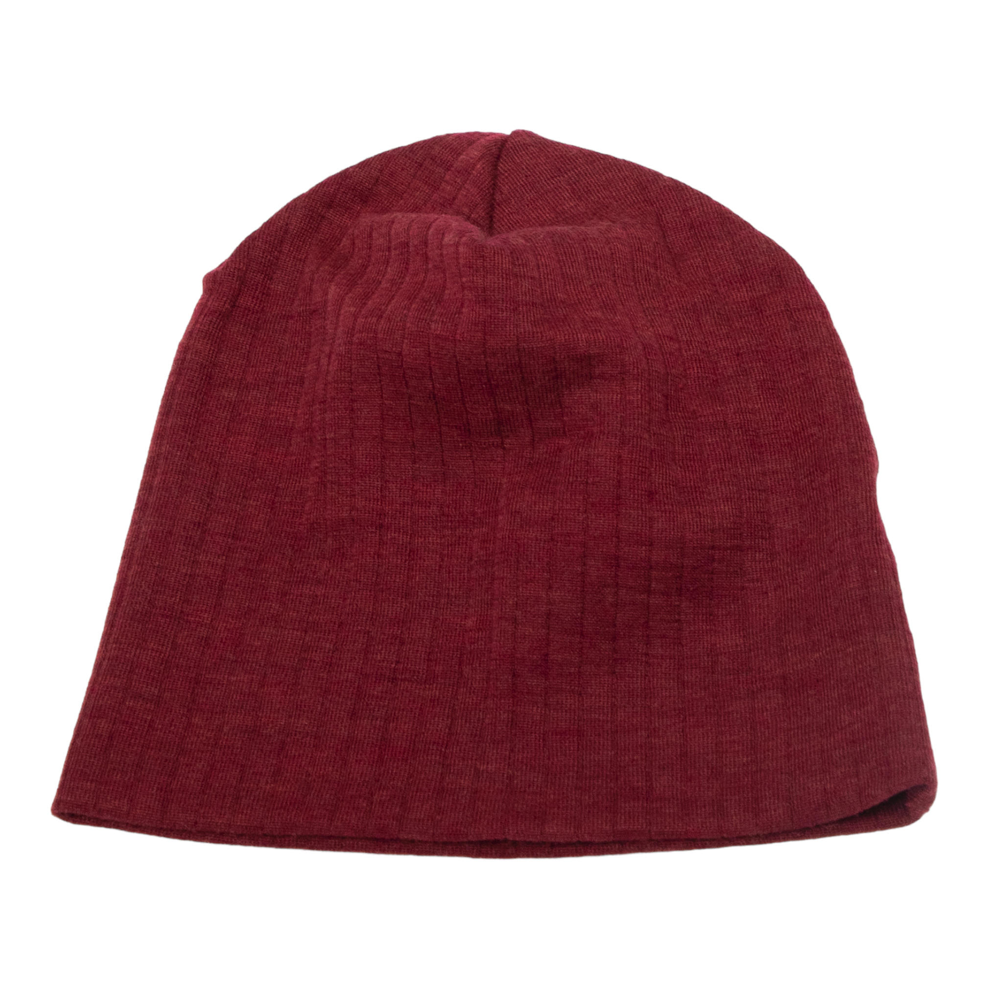 Joha *Limited Collection*  Joha Kinder Beanie Muts 100% Bio-wol Bordeaux melange (16223)