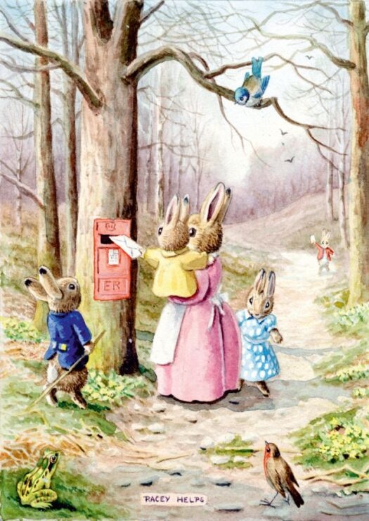 Racey Helps, The Woodland Post-Box (PCE 309)