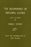 Rudolf Steiner, The Boundaries of Natural Science
