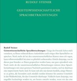 Rudolf Steiner, GA 299 Geisteswissenschaftliche Sprachbetrachtungen