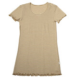 *Joha Limited Collection 2024* Spring-Summer Dames T-shirt wol/zijde Mint-gestreept (7146)