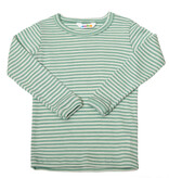 *Joha Limited Collection 2024* Spring-Summer Kind Shirt lange mouw wol/zijde Mint-gestreept (7146)
