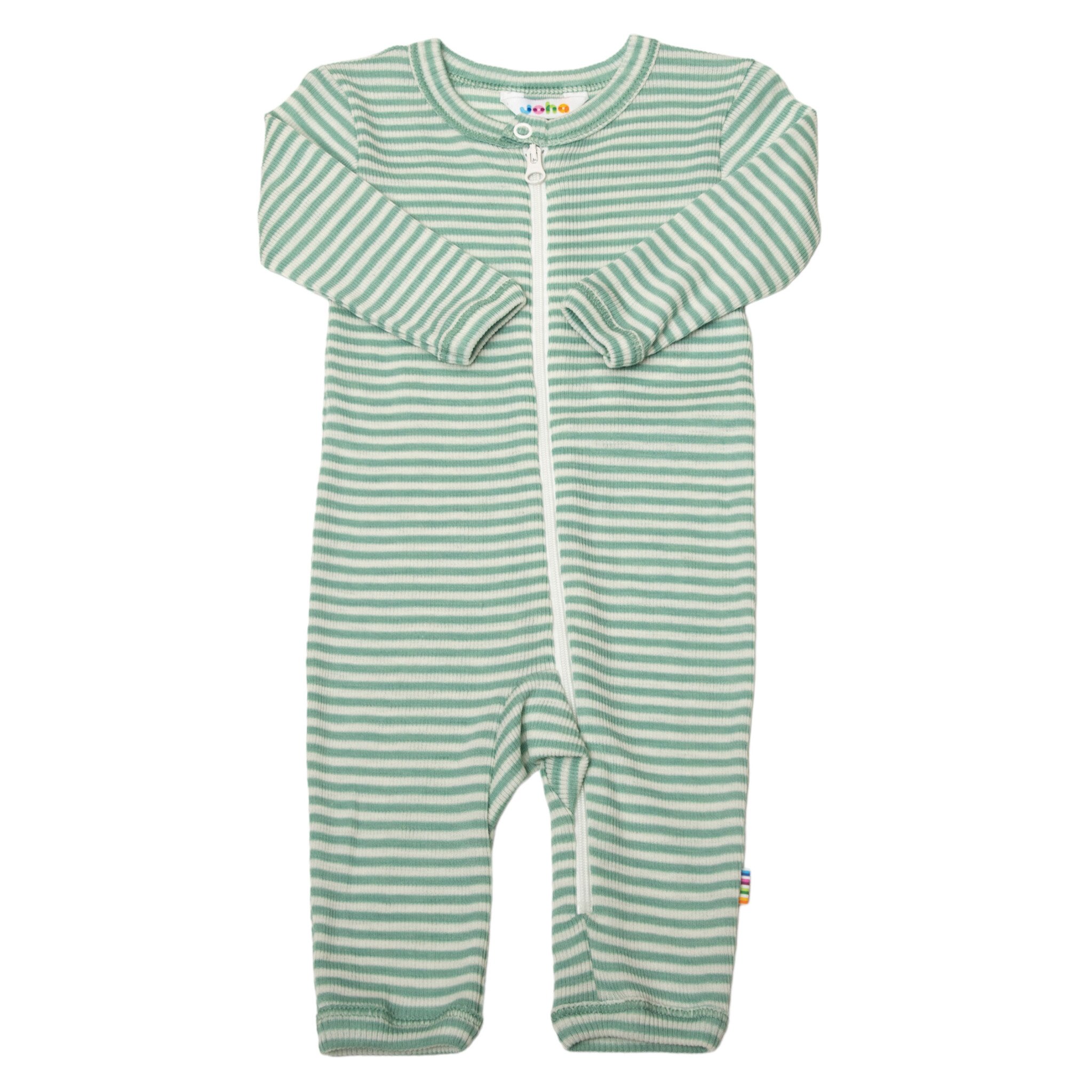 Joha *Joha Limited Collection 2024* Spring-Summer Jumpsuit wol/zijde Bruin-gestreept  (7144)