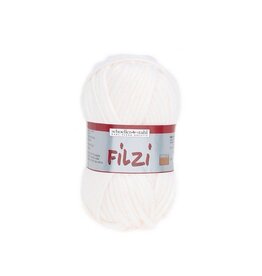 Filzi 100% Viltwol  Wit (001)  Bol 50 gram