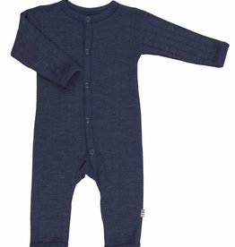 JOHA Joha Jumpsuit Wol/Zijde zonder voetjes  - Marine (413)