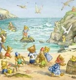 Poster Molly Brett Teddy Bear Beach