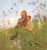 Poster Margaret Tarrant, Do you Believe in Fairies?