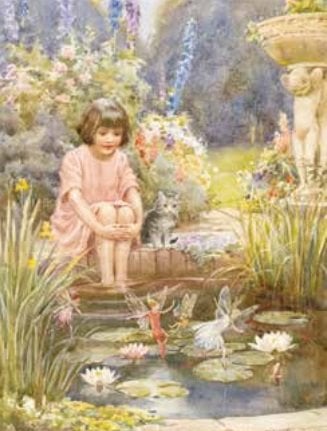 Poster Margaret Tarrant The Water-Lily Pond PMP 81