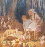 Poster Margaret Tarrant The Fairies' Market MWT 330