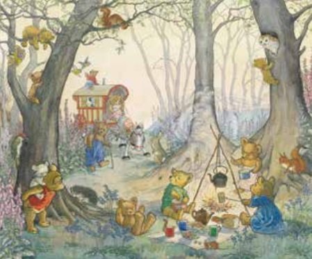 Poster Molly Brett Teddy Bear Camp MAS 848