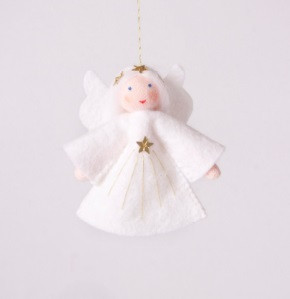 Roemeense Vingerpopjes Kleine Engel wit haar Little Angel 2