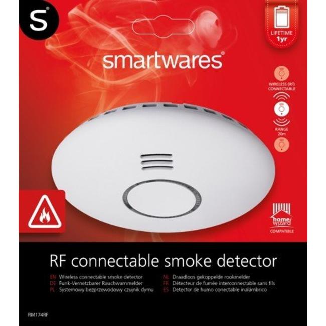 Smartwares Smartwares draadloos koppelbare rookmelder - GRATIS magnetische montageset!