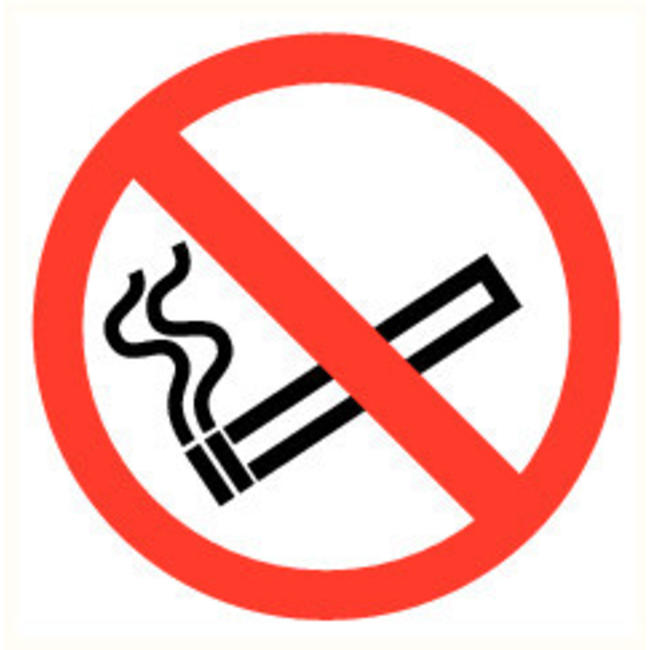 Pikt-o-Norm Pictogram verboden te roken
