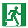 Pikt-o-Norm Pictogram uitgang rechts