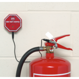 Veiligheidsalarm voor brandblussers