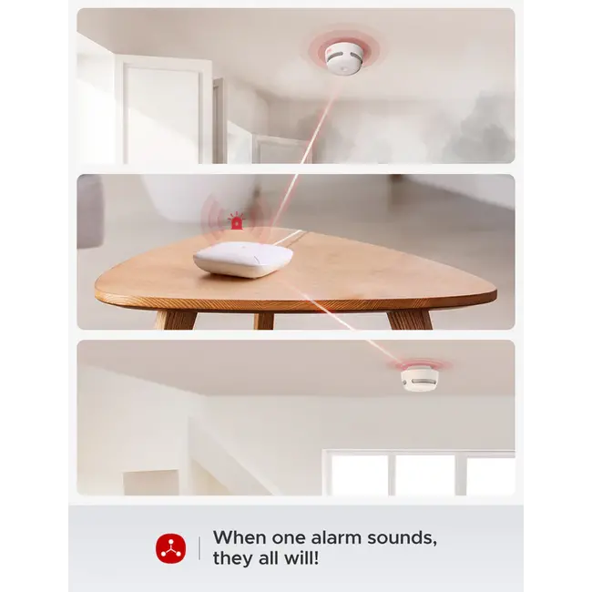 X-sense X-Sense XS01-M draadloos koppelbare rookmelder - Link+ Pro