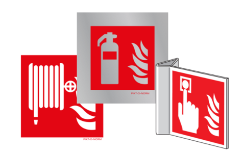 Pictogrammen brandbeveiliging
