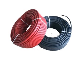 Rol Solarkabel 6mm2 (zwart) - 100 meter