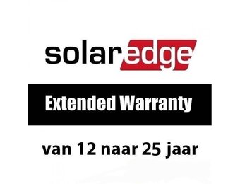 Garantie van 12 naar 25 jaar (enkelfase tot 6kW)