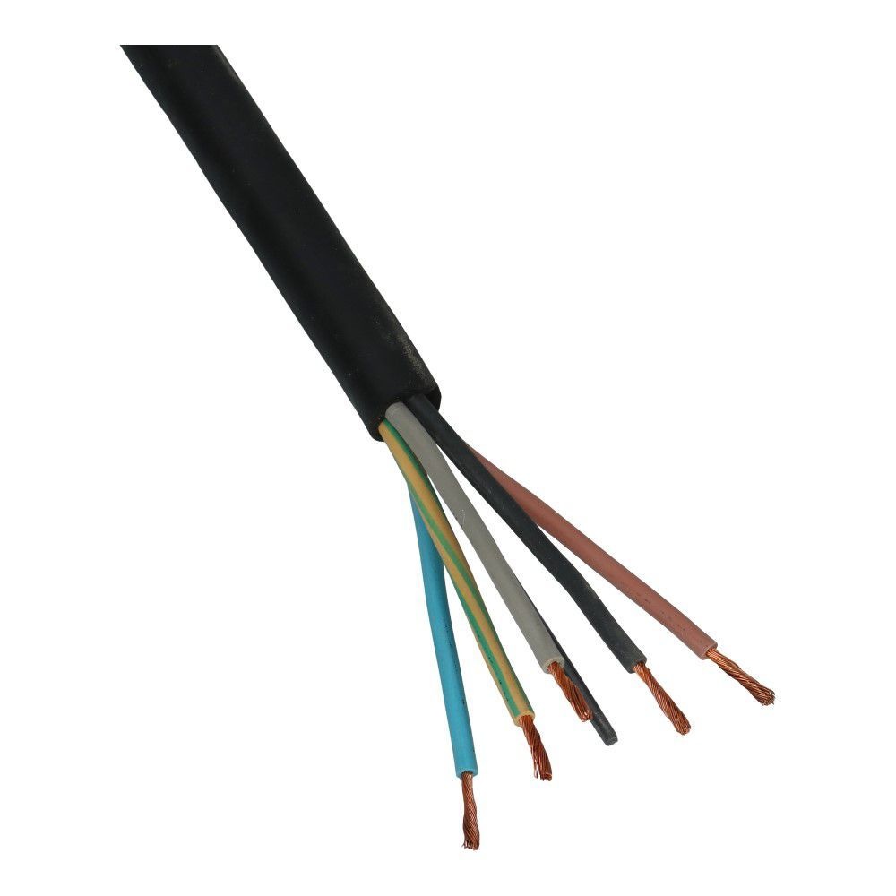 Neopreen Kabel 5x4mm2 (3 fase)