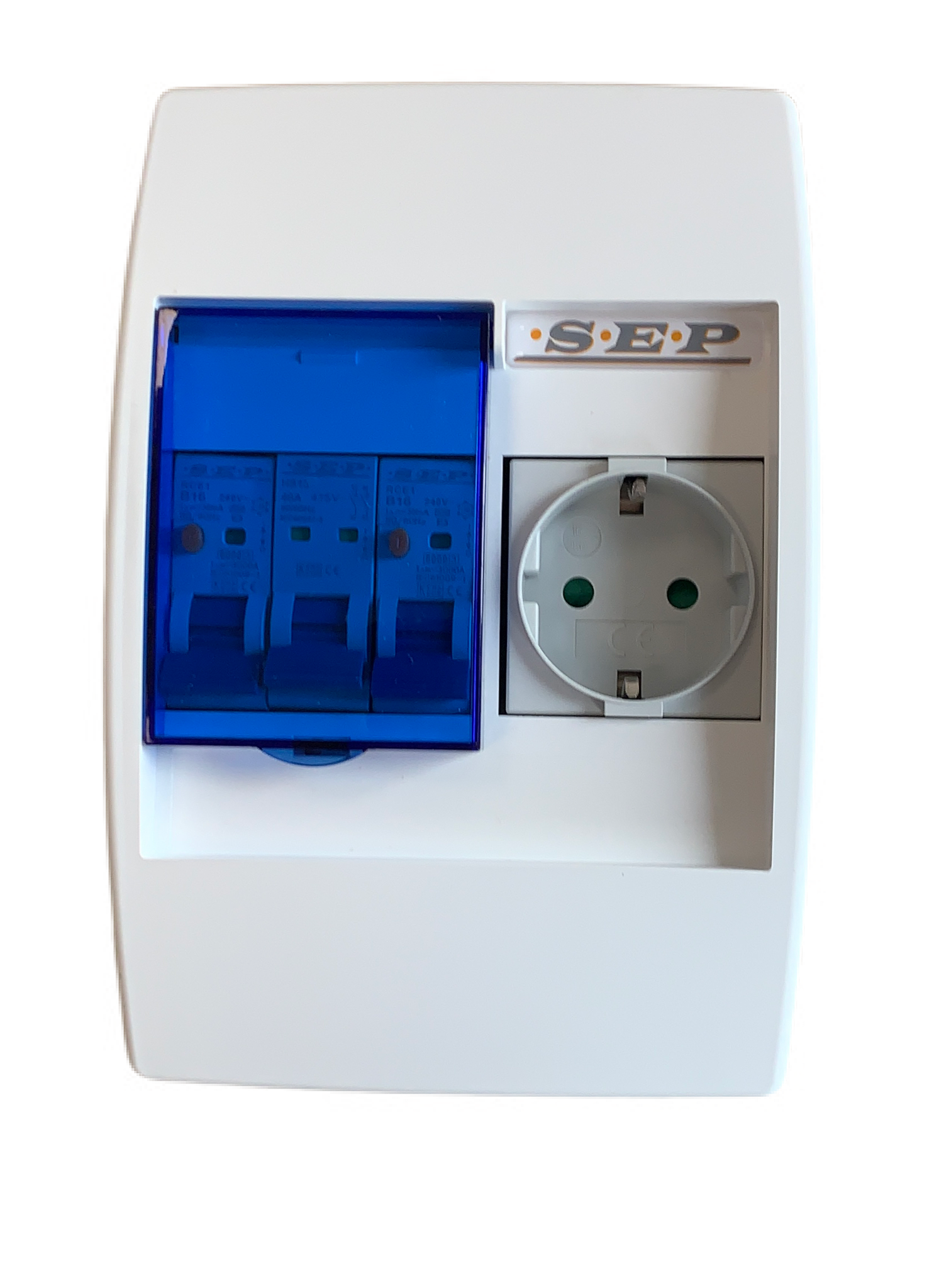 PV Verdeler 1 x stopcontact (Splitsen bv. wasmachinegroep)