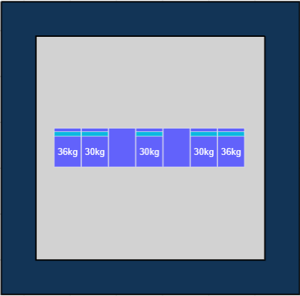 Blubase Connect Montageset - Voor 7 panelen Portrait