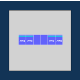 Blubase Connect Montageset - Voor 6 panelen Portrait