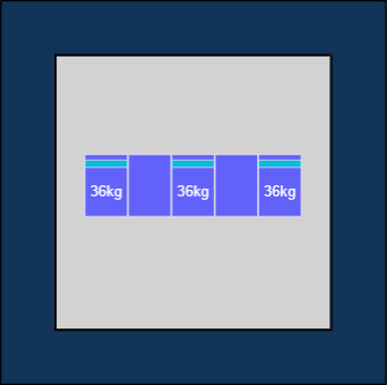 Blubase Connect Montageset - Voor 5  panelen Portrait